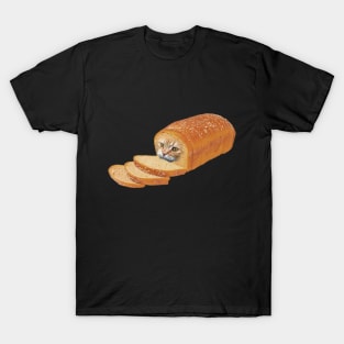 Cat Loaf Kitty Kitten Bread Breadloaf Cats Funny T-Shirt